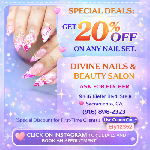 Ely Her Sacramento ca coupon