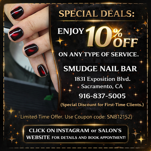 Smudge Nail Bar Sacramento Ca coupon